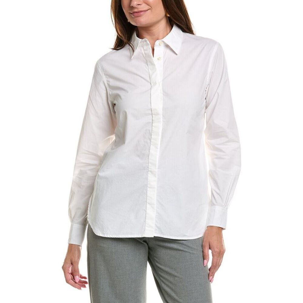 Officine Générale Womens Officine Generale Faye Top, White